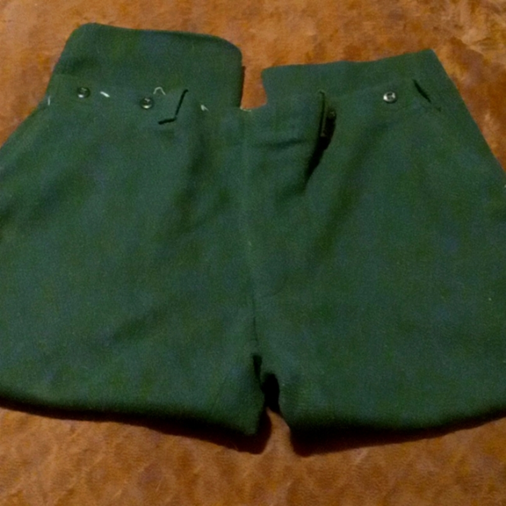 Wool pants